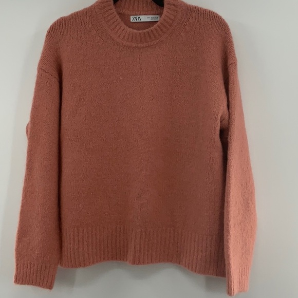 Zara STRAIGHT KNIT SWEATER - Picture 7 of 10